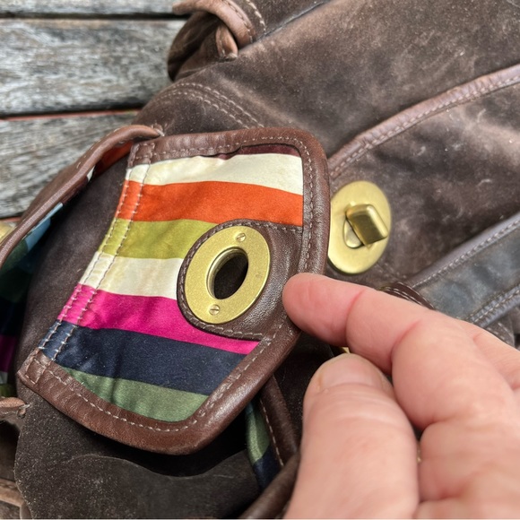 Coach brown leather bag - Picture 8 of 13